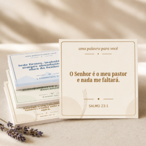 60 Mini Cards com Versículos Bíblicos – PDF para Imprimir
